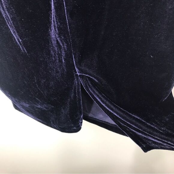 NEW Forever 21 Navy Sleeveless Velvety Sheath Dress - Picture 12 of 14